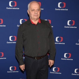 Bohumil Klepl na premiéře.