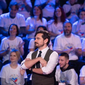 Vojta Kotek křičel na celé studio. 