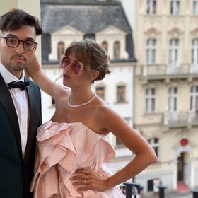 Emma s partnerem Jordanem.