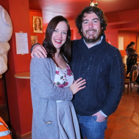 Kristýna Leichtová s přítelem Vojtěchem Štěpánkem