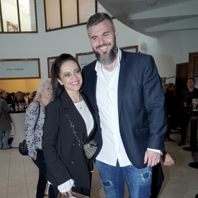 Lucie Bílá s přítelem Radkem Filipi.