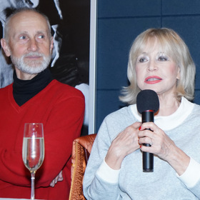 Herec Josef Carda s herečkou Janou Švandovou.