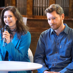 Leona Skleničková hraje v pohádce Krakonošovo tajemství s Davidem Švehlíkem.