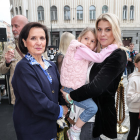 Veronika Freimanová společně s dcerou. 