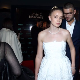 Anna Kadeřávková s přítelem Danielem GoGo Štrauchem.