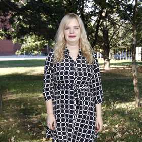 Angažovat se začala na vysoké škole.