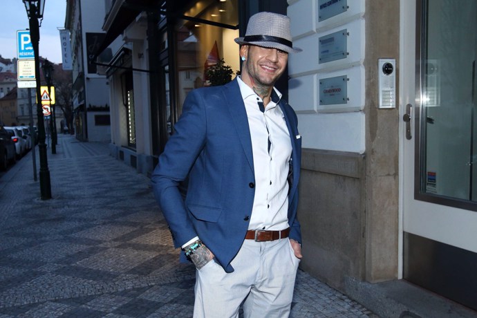 Zpěvák Sámer Issa.