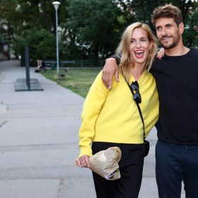 Hana Vágnerová s partnerem. Život v otevřeném vztahu si neumí představit.