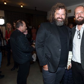 Josef Maršálek s partnerem Petrem Tejmlem.