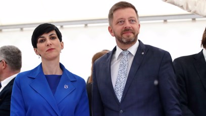 FOTO: Markéta Pekarová Adamová s Vítem Rakušanem.