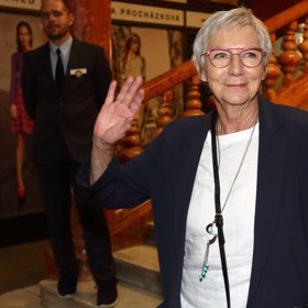 Herečka Dana Syslová z Ulice.