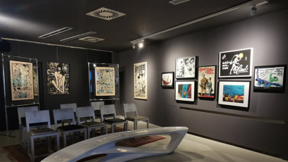 FOTO: Muriel a andělé. Komiksový diamant Káji Saudka z konce 60. let, začátku vrcholného období jeho tvorby. Redakce eXtra.cz navštívila výstavu v Tančícím domě.