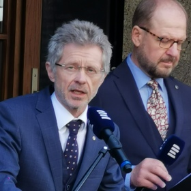 Předseda senátu Miloš Vystrčil.