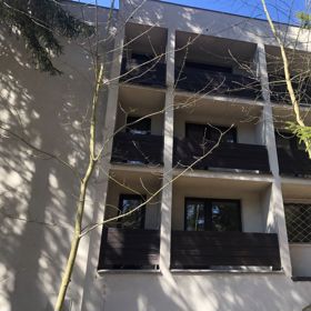 Ubytovací část komplexu.