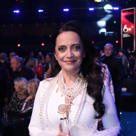 Zpěvačka Lucie Bílá .