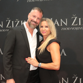 Petr Vágner s přítelkyní.