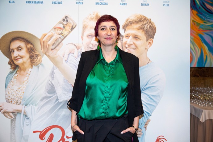 Herečka Simona Babčáková.