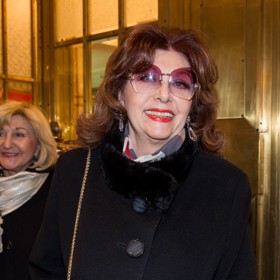 Saskia Burešová je na svou vnučku velmi hrdá.