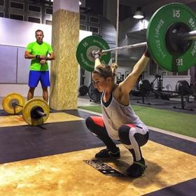 Klára Poborská má svaly ze železa.