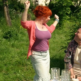 Václav Postránecký a Bára Štěpánová v komedii Jak se krotí krokodýli.