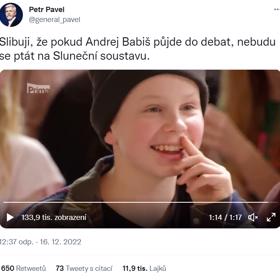 Reakce Petra Pavla.