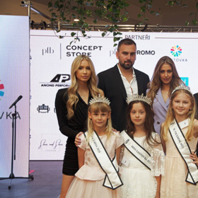 V neděli se k tomu ještě přidala Miss Šantovka junior.