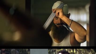 FOTO: Porovnání indické verze Forresta Gumpa (nahoře) s americkým originálem z roku 1994 (dole).