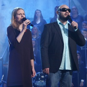 Markéta Irglová na koncertě Světlo pro Světlušku.