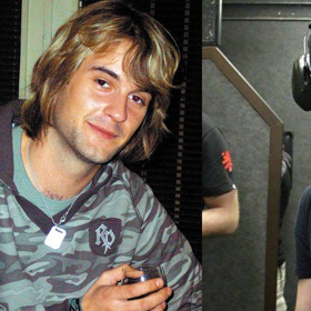 Petr Poláček v roce 2005 a nyní.