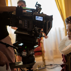 Z natáčení pohádky Princ Mamánek.