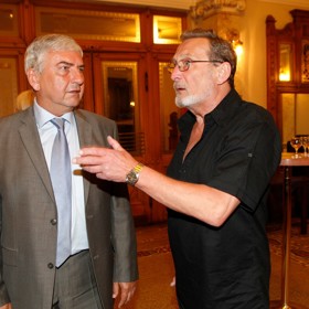 Ladislav Frej a Miroslav Donutil.