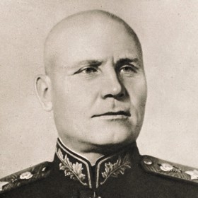 Sovětský maršál Ivan Koněv.