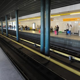 Metro Černý most nyní.