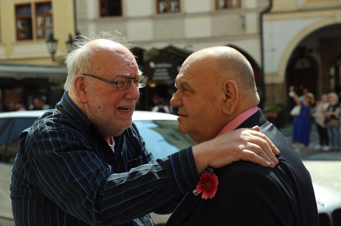 Honza Nedvěd se svým milovaným bratrem Františkem, který v roce 2021 zemřel.