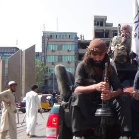 Bojovníci Tálibánu.