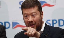 Předseda SPD Tomio Okamura.