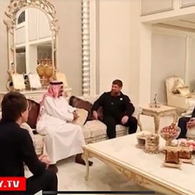 Takhle má vypadat interiér Kadyrovovy vily.