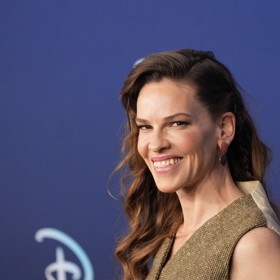 Herečka Hillary Swank.