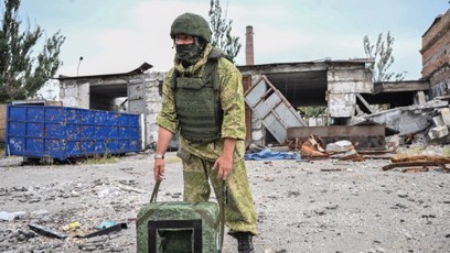 FOTO: Boje v Záporoží.