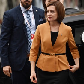 Prezidentka Moldavska Maia Sandu. 