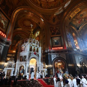 Pravoslavné velikonoce jsou v Rusku obrovskou událostí.