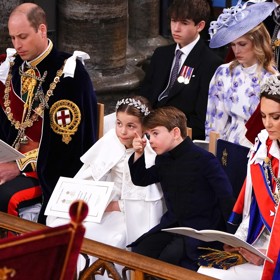 Princ Louis spolu se svou sestrou, princeznou Charlotte.