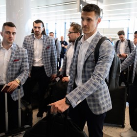 Dominik Kubalík před odletem na MS.