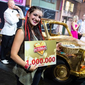 Muzikál Děti ráje oslavil milióntého diváka.