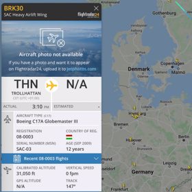 Válka na Ukrajině: Bojová letadla sledují lidé on-line