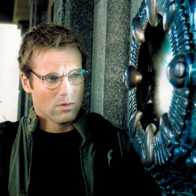 Michael Shanks jako Dr. Daniel Jackson v seriálu Hvězdná brána.