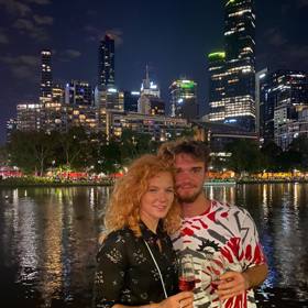 S partnerem Tomášem Macháčem se seznámili na Australian Open.