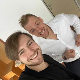 Tanečníci Martin Prágr a Dominik Vodička mají radost, sejdou se ve StarDance.