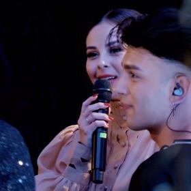 Monika Bagárová  poprvé na pódiu od narození Ruminky.