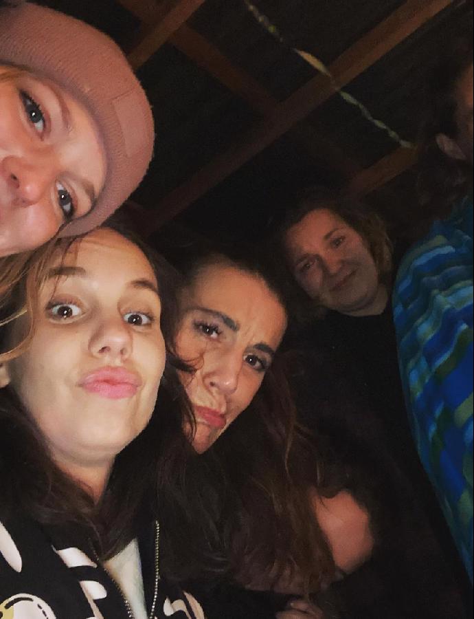 Berenika Kohoutová si rozlučku pořádně užila.